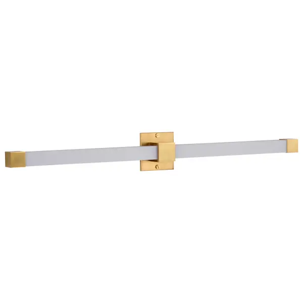 Brightwyn 35-Inch LED Vanity Light in Brushed Brass - Image 3