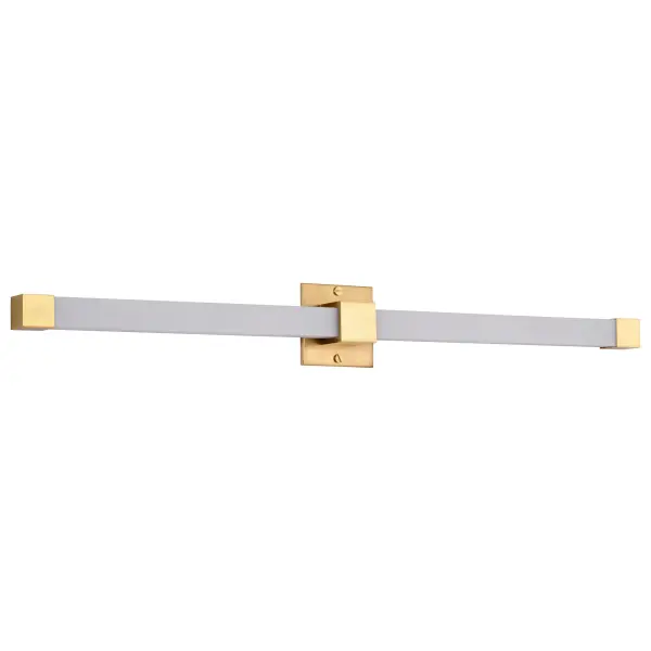 Brightwyn 35-Inch LED Vanity Light in Brushed Brass - Image 5