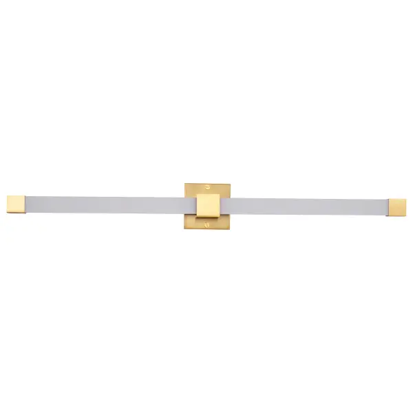Brightwyn 35-Inch LED Vanity Light in Brushed Brass - Image 7