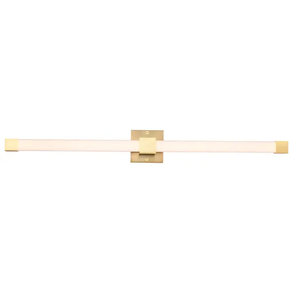 Brightwyn 35-Inch LED Vanity Light in Brushed Brass - Image 8