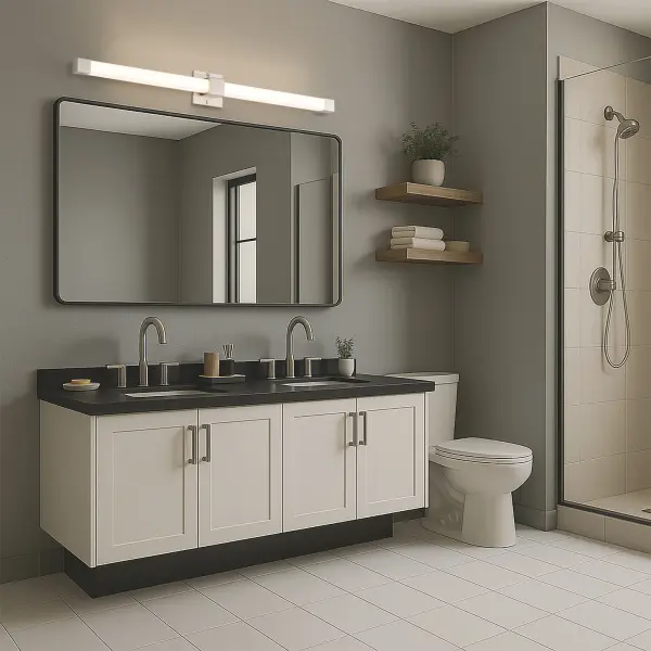 Brightwyn 35-Inch LED Vanity Light in Brushed Nickel - Image 17
