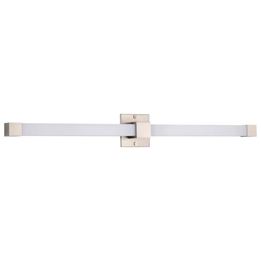 Brightwyn 35-Inch LED Vanity Light in Brushed Nickel - Image 3