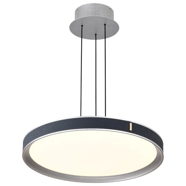 Bandon 20" LED Pendant - Gray with Blue Wrap - Image 8