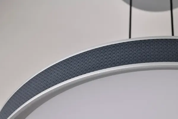 Bandon 20" LED Pendant - Gray with Blue Wrap - Image 9