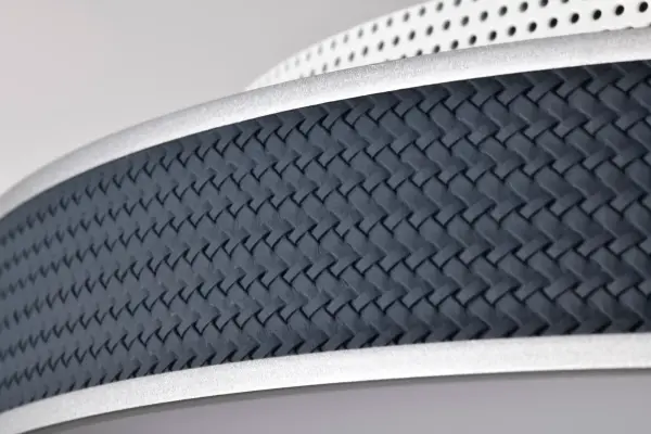 Bandon 20" LED Flush Mount - Gray with Blue Wrap - Image 11