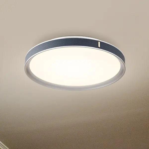 Bandon 20" LED Flush Mount - Gray with Blue Wrap - Image 3