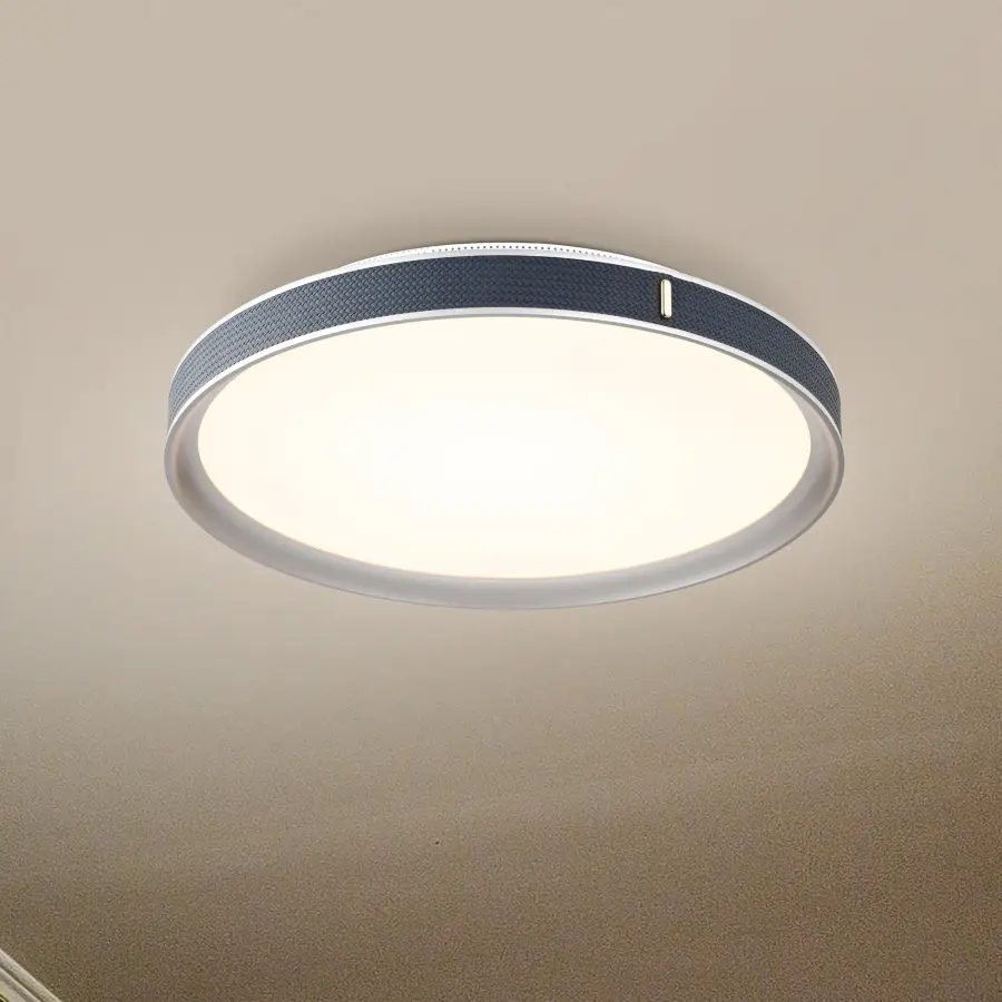 Bandon 20" LED Flush Mount - Gray with Blue Wrap - Image 3