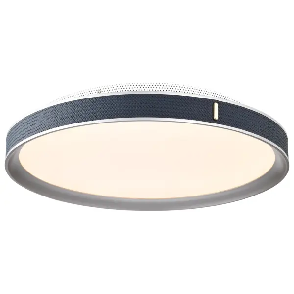 Bandon 20" LED Flush Mount - Gray with Blue Wrap - Image 4