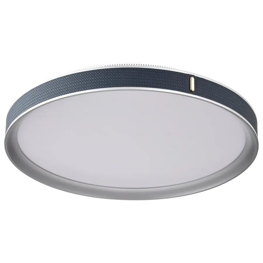 Bandon 20" LED Flush Mount - Gray with Blue Wrap - Image 5