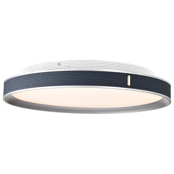 Bandon 20" LED Flush Mount - Gray with Blue Wrap - Image 8