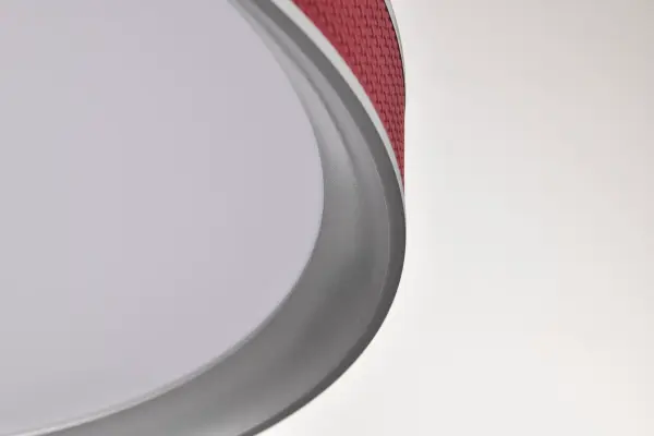 Bandon 20" LED Pendant - Gray with Red Wrap - Image 11