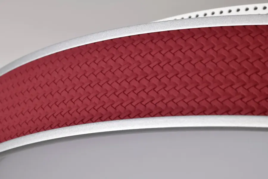 Bandon 20" LED Flush Mount - Gray with Red Wrap - Image 12