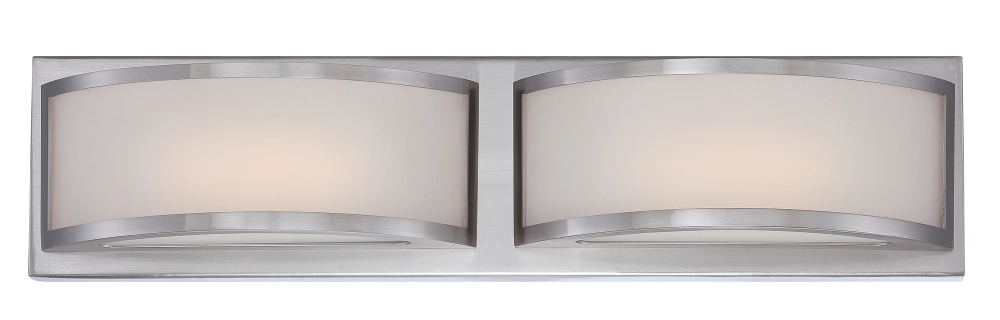 Mercer 2-Light LED Wall Sconce in Brushed Nickel