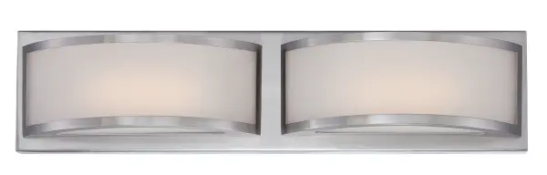 Mercer 2-Light LED Wall Sconce in Brushed Nickel