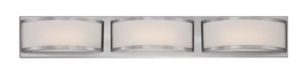 Mercer 3-Light LED Wall Sconce in Brushed Nickel