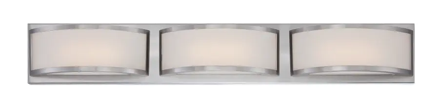 Mercer 3-Light LED Wall Sconce in Brushed Nickel