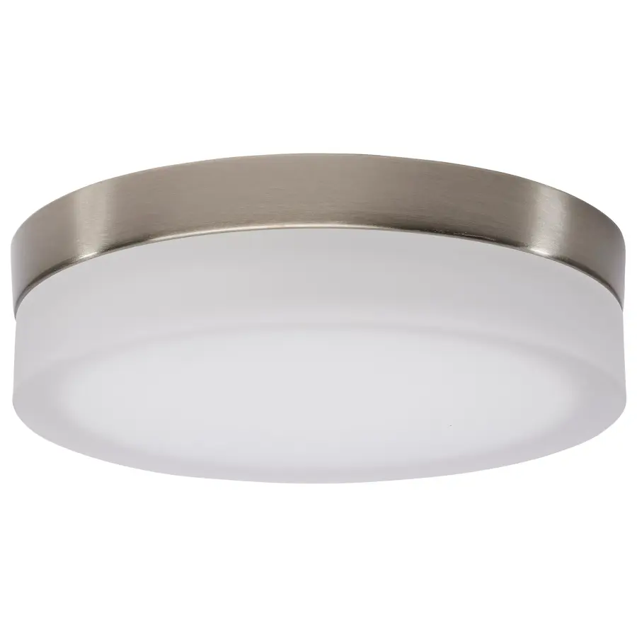 Pi 9" LED Flush Mount in Brushed Nickel - Image 1