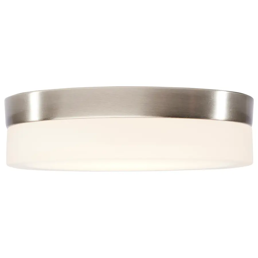 Pi 9" LED Flush Mount in Brushed Nickel - Image 4