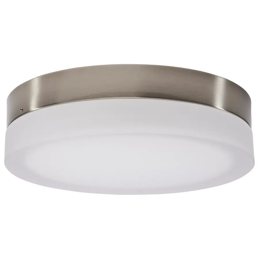 Pi 11" LED Flush Mount in Brushed Nickel - Image 1