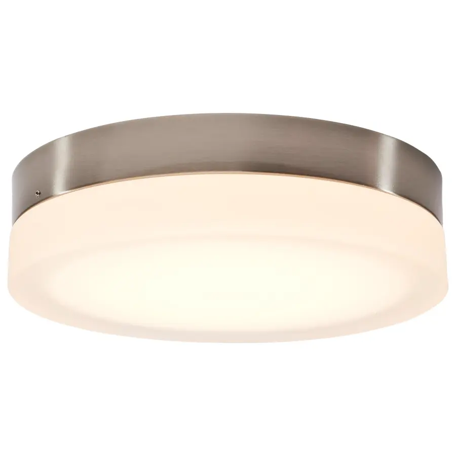 Pi 11" LED Flush Mount in Brushed Nickel - Image 2