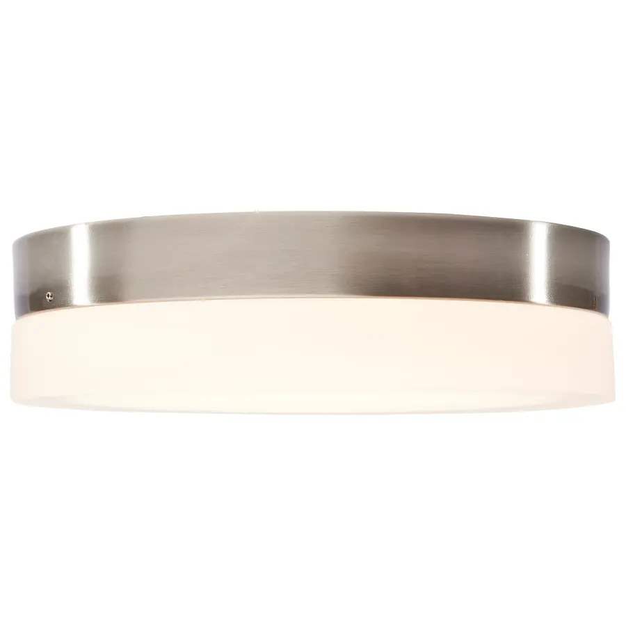 Pi 11" LED Flush Mount in Brushed Nickel - Image 4