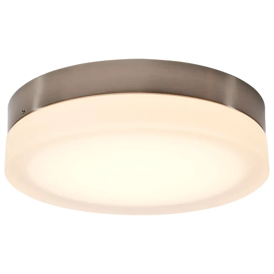 Pi 11" LED Flush Mount in Brushed Nickel - Image 6