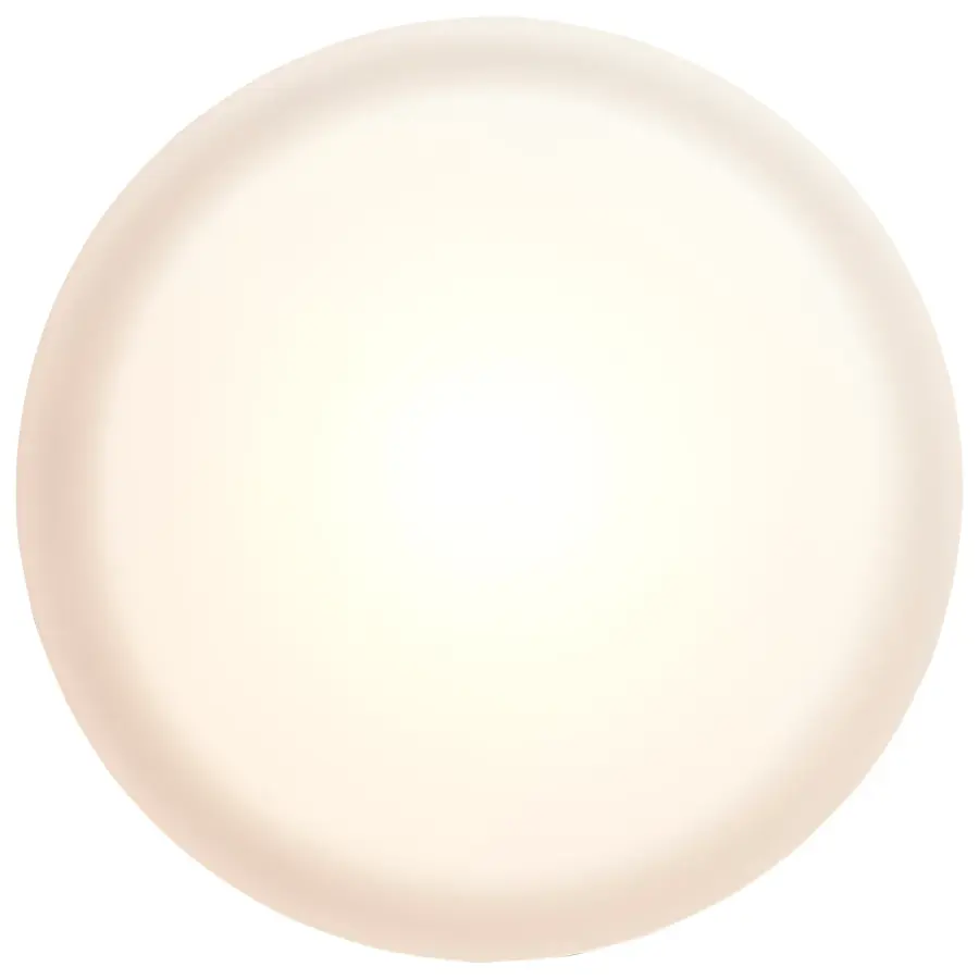 Pi 9" LED Flush Mount in Black with Frosted Glass - Image 8