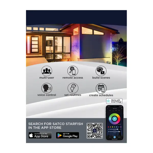 Smart RGB LED Landscape Floodlight with Tunable White - Image 7