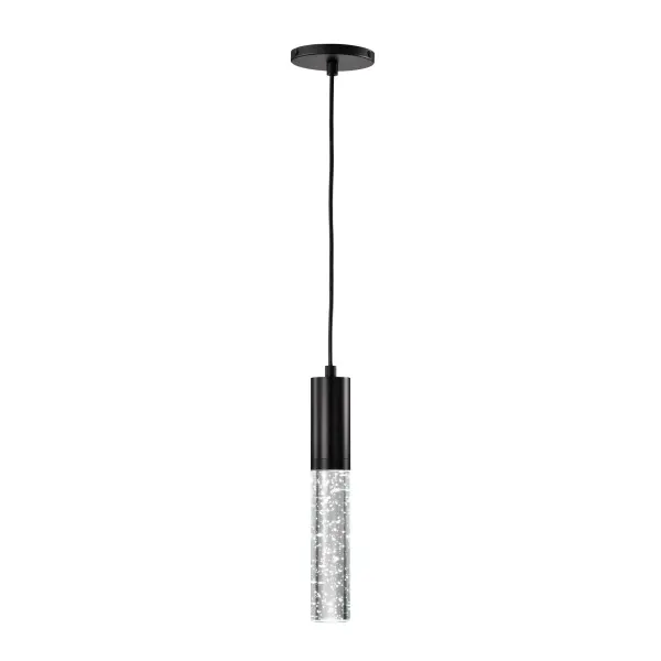 Lacey 2" LED Mini Pendant with K9 Bubble Crystal - Image 6