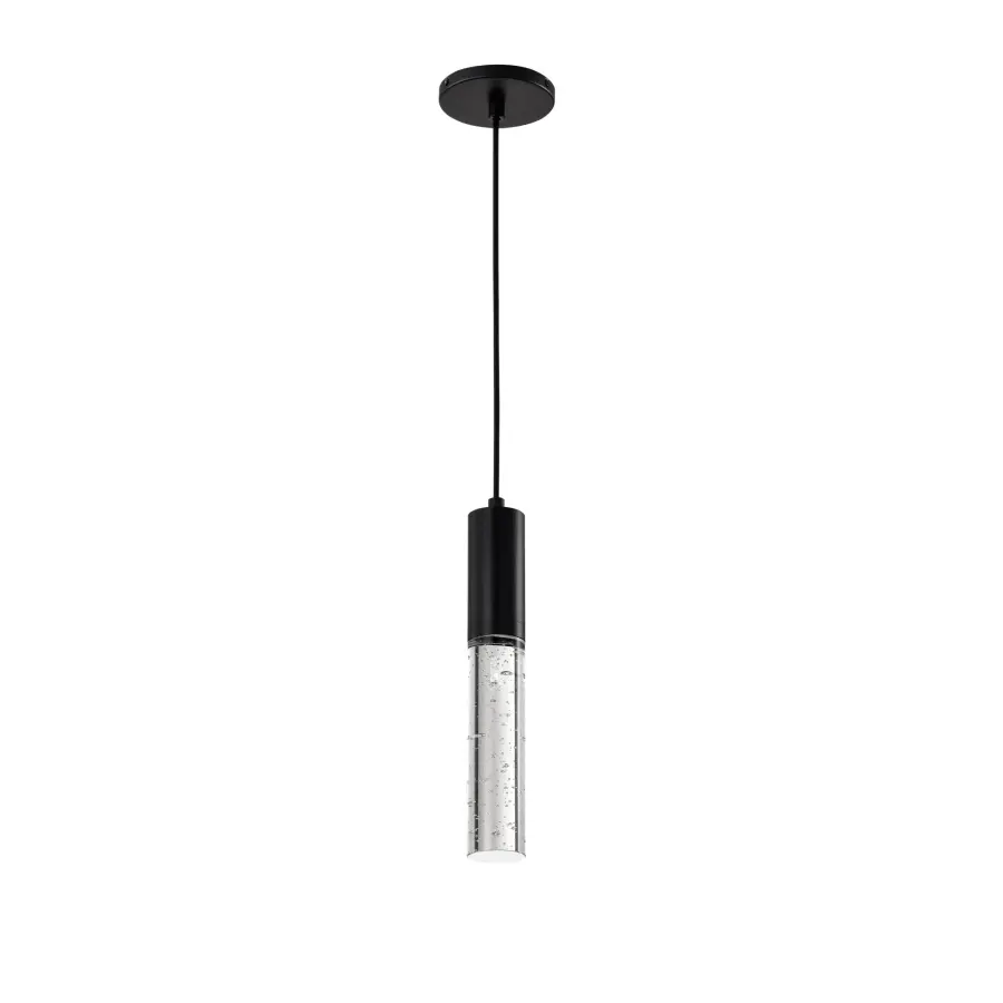 Lacey 2" LED Mini Pendant with K9 Bubble Crystal - Image 7
