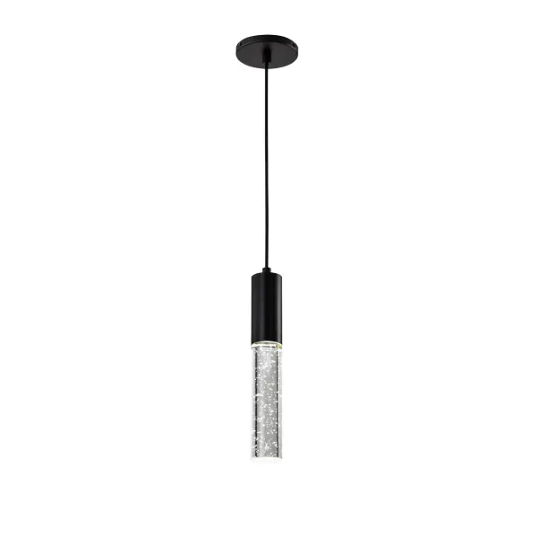Lacey 2" LED Mini Pendant with K9 Bubble Crystal - Image 8