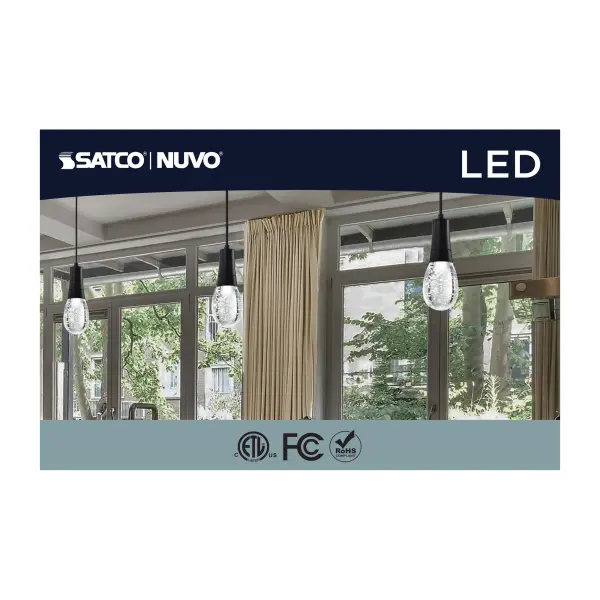 Lacey 4" LED Smart Pendant with Bubble Crystal - Image 21