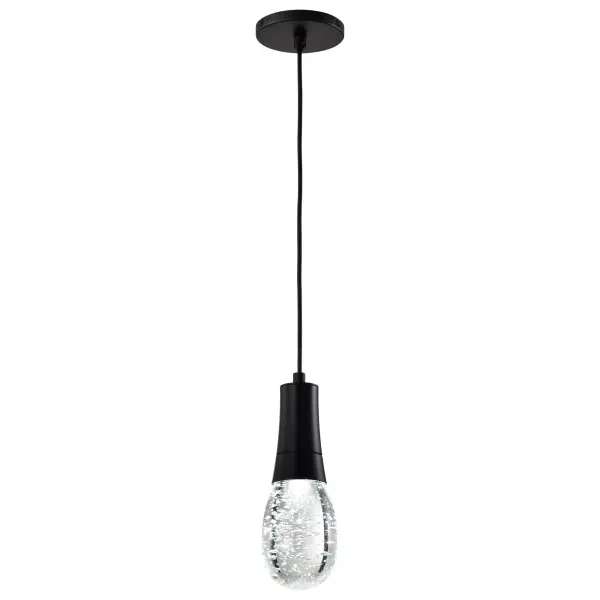 Lacey 4" LED Smart Pendant with Bubble Crystal - Image 4