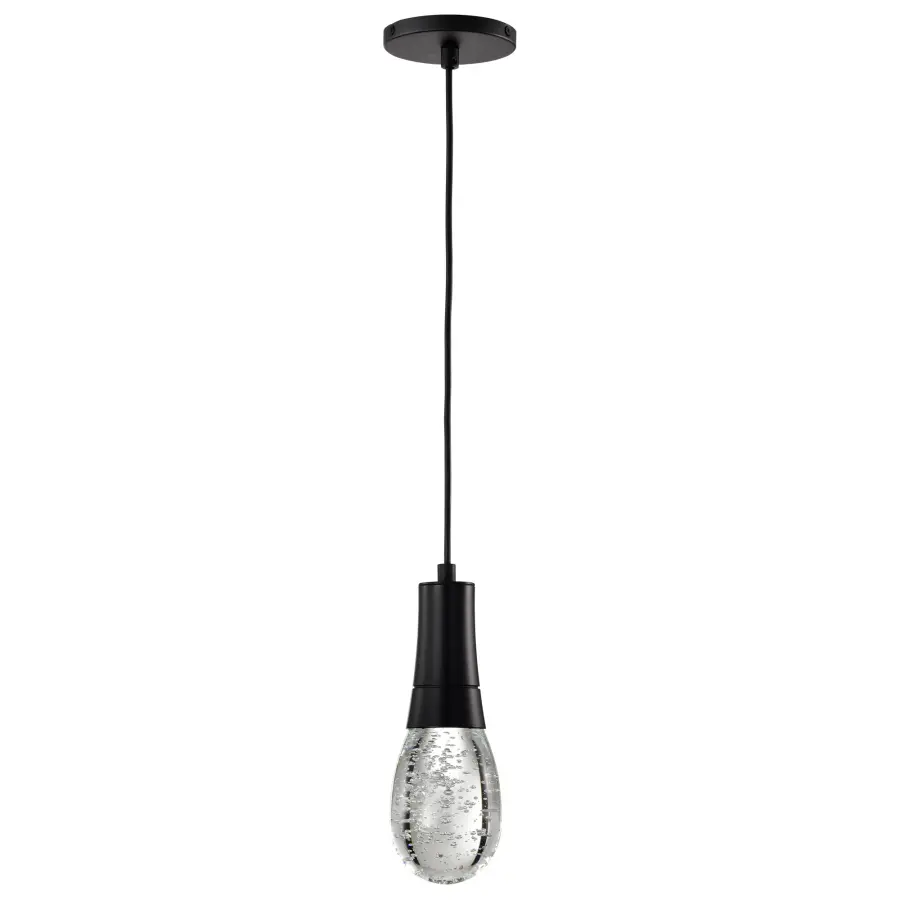 Lacey 4" LED Smart Pendant with Bubble Crystal - Image 5