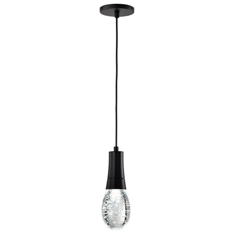 Lacey 4" LED Smart Pendant with Bubble Crystal - Image 6