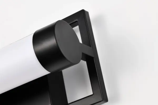 Canal LED Small Vanity Light in Matte Black - Image 11