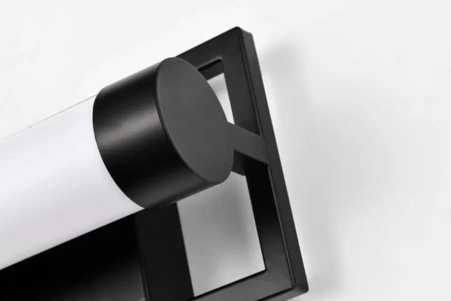 Canal LED Small Vanity Light in Matte Black - Image 11
