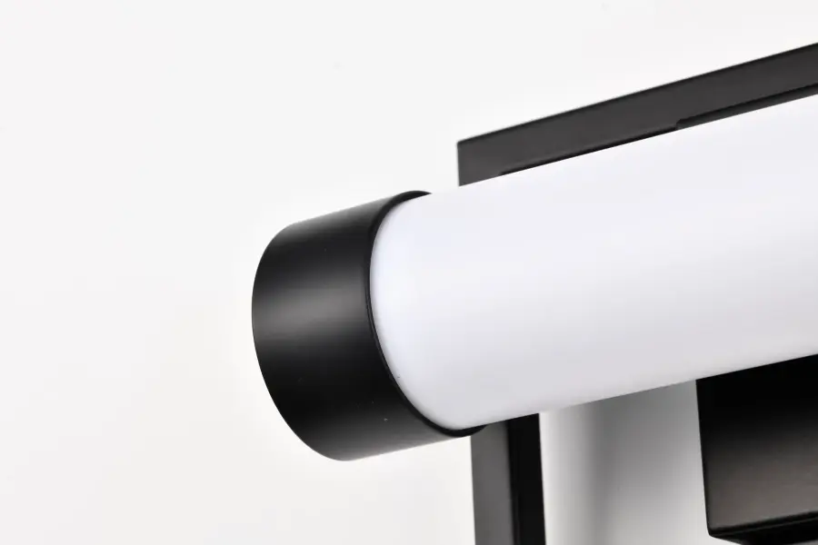 Canal LED Small Vanity Light in Matte Black - Image 12
