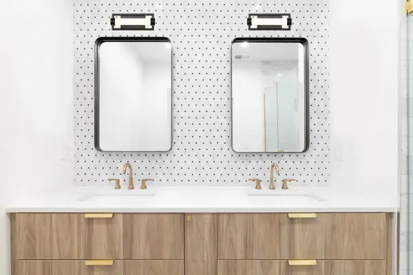 Canal LED Small Vanity Light in Matte Black - Image 18