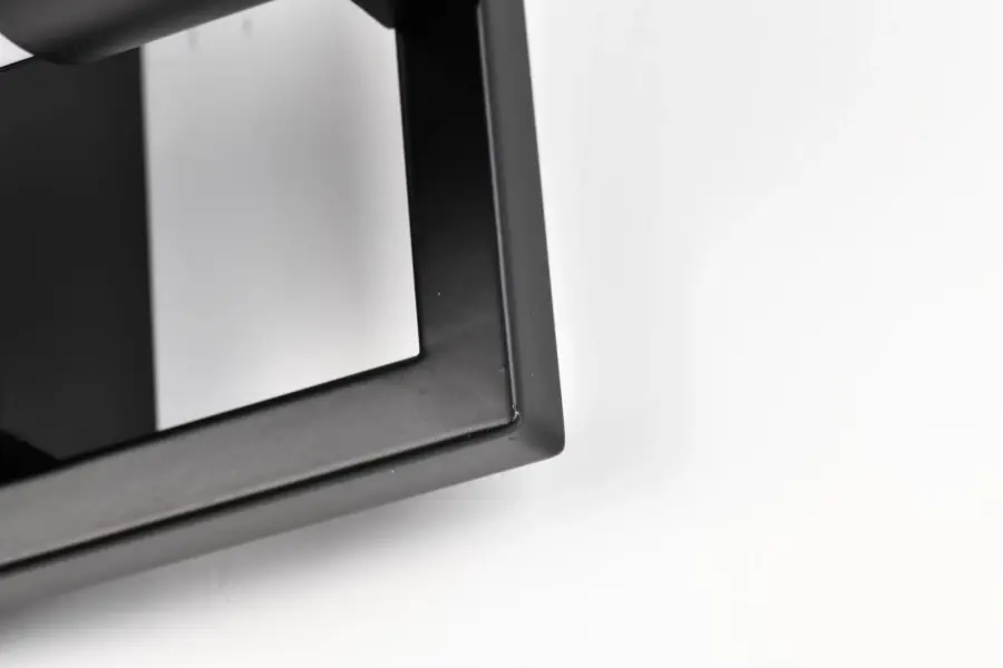 Canal LED Small Vanity Light in Matte Black - Image 10