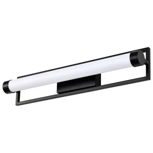 Canal LED Medium Vanity Light - Matte Black - Image 4