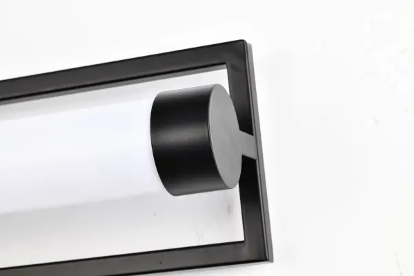 Canal LED Large Vanity Light in Matte Black - Image 11