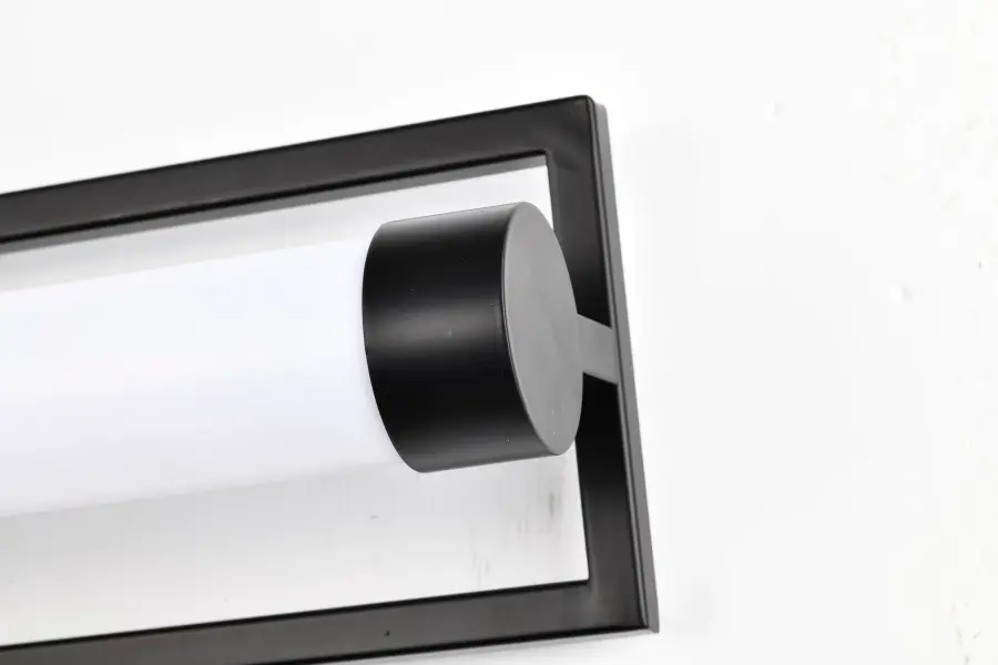 Canal LED Large Vanity Light in Matte Black - Image 11