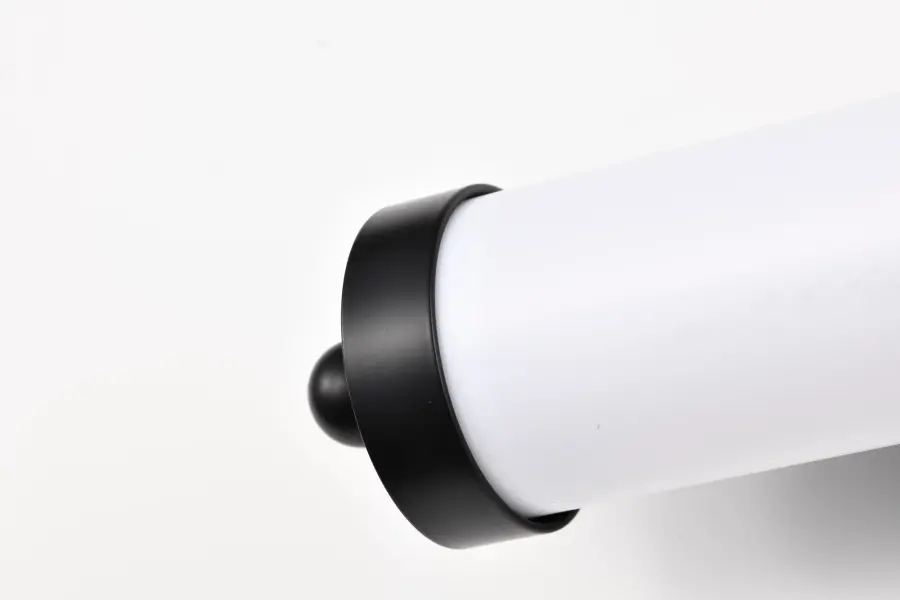 Kagen LED Small Vanity Light in Matte Black - Image 12