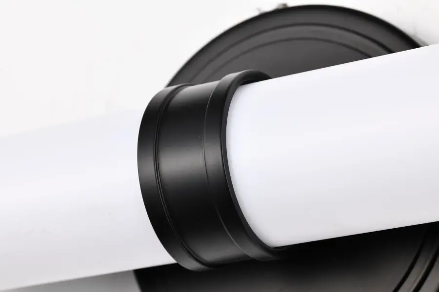 Kagen LED Small Vanity Light in Matte Black - Image 13