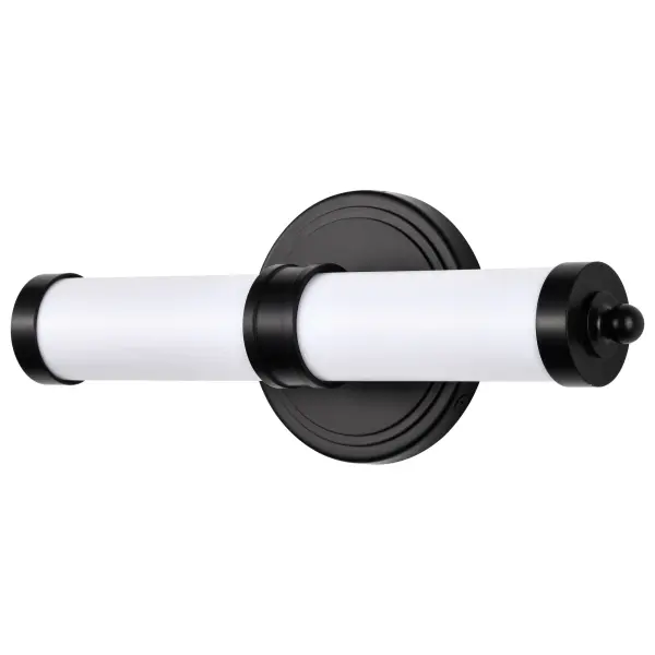 Kagen LED Small Vanity Light in Matte Black - Image 3