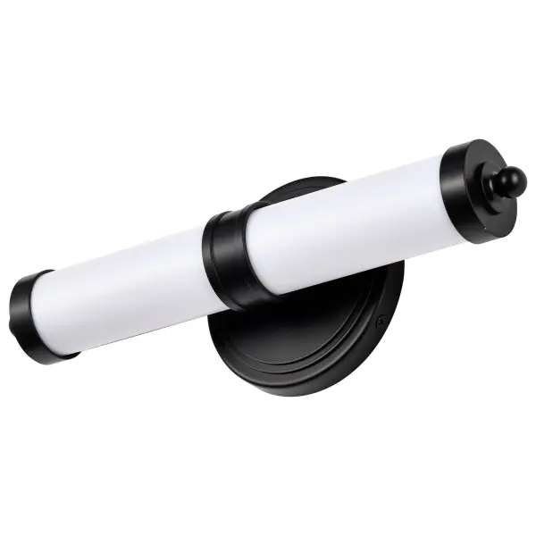 Kagen LED Small Vanity Light in Matte Black - Image 5