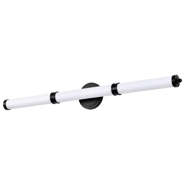 Kagen LED Large Vanity Light in Matte Black - Image 1