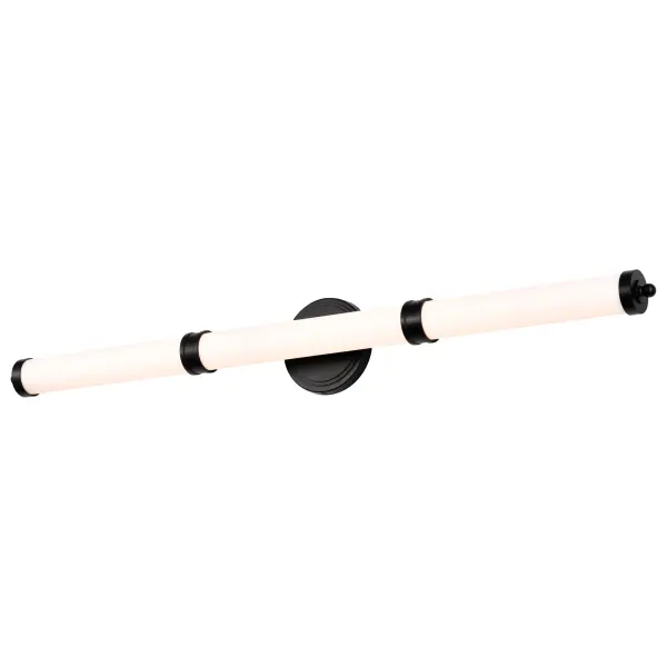 Kagen LED Large Vanity Light in Matte Black - Image 2