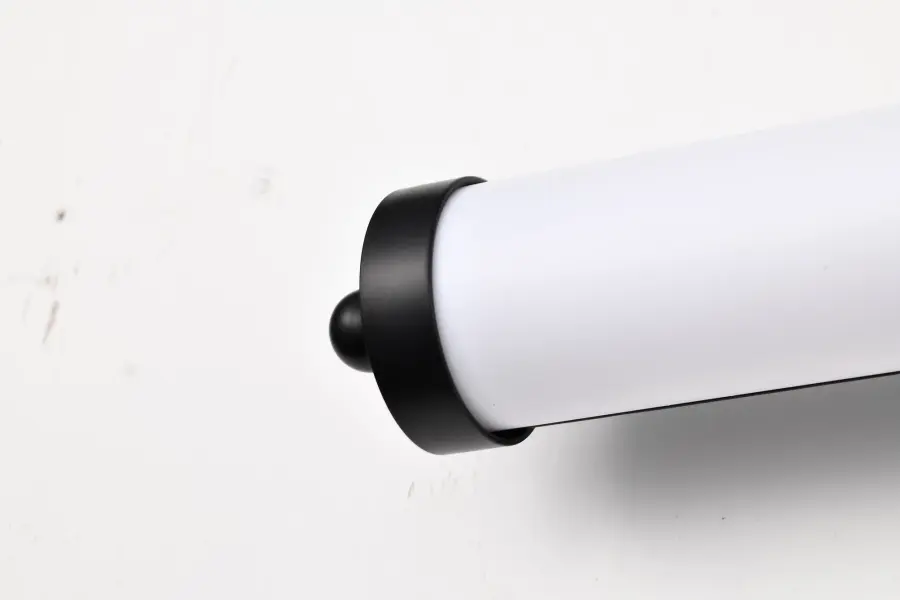 Kagen LED Large Vanity Light in Matte Black - Image 13